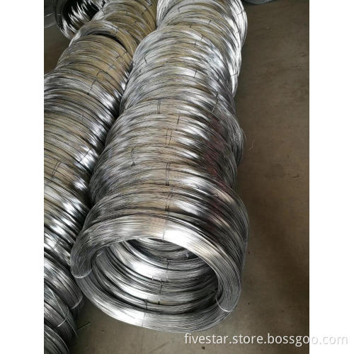 Hot dipped galvanzied metal wire